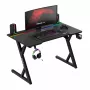Huzaro Hero 2.4 Escritorio Gaming RGB Negro