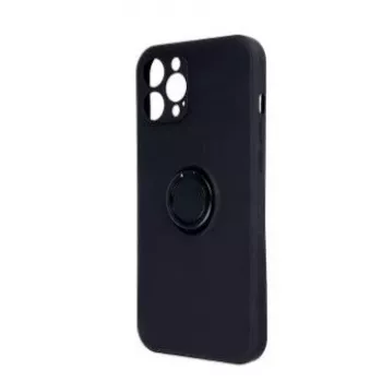 iLike Samsung Galaxy A14 4G / A14 5G Finger Grip Funda negra