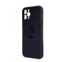 iLike Samsung Galaxy A14 4G / A14 5G Finger Grip Funda negra