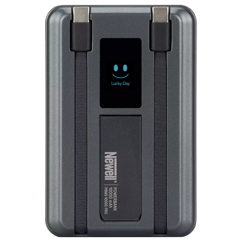 Powerbank Newell MS-10000 Pro MagSafe 10000 mAh 2x USB-C - Gris