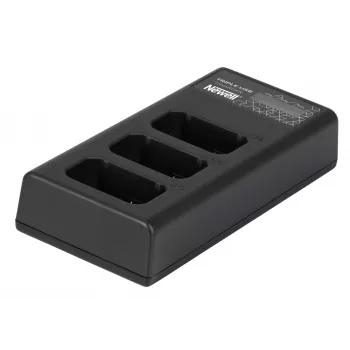 Cargador de batería de triple canal Newell CD-USB-C para Sony NP-FW50