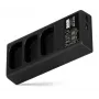 Cargador de triple canal Newell CD-USB-C para baterías Canon LP-E6