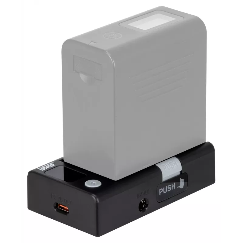Adaptador universal Newell DC-USB para baterías NP-F