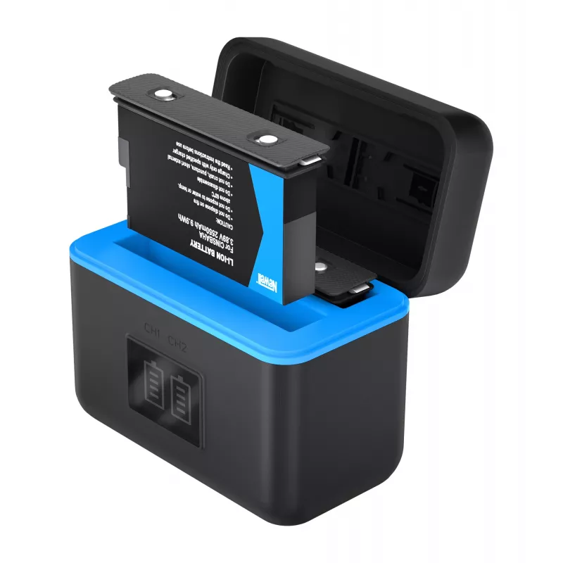 Cargador de doble canal Newell STD-USB para baterías Insta360 CINSBAHA