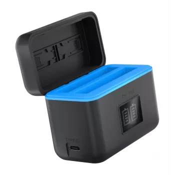 Cargador de batería de doble canal Newell STD-USB para Insta360 X4 CINSBBMA
