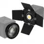 Kit de viseras y lente de enfoque Mini Bowens Newell para lámpara LED Tara