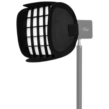 Softbox cuadrada de 25 cm Newell con montura Mini Bowens para lámpara Tara