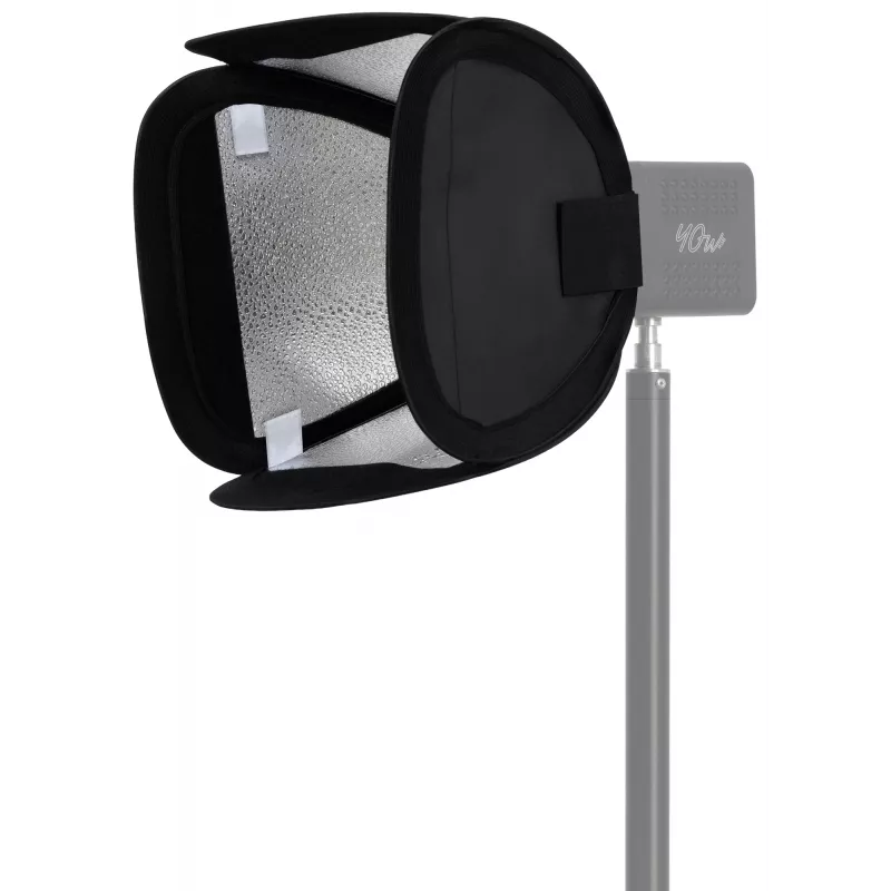 Softbox cuadrada de 25 cm Newell con montura Mini Bowens para lámpara Tara