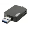 Hub USB 3.0 4 en 1 OTG Newell Negro