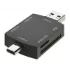 Hub USB 3.0 4 en 1 OTG Newell Negro