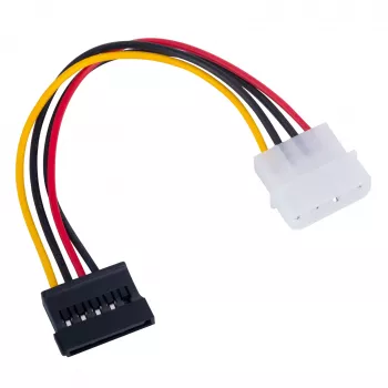 Akyga AK-CA-17 cable adaptador de alimentación Molex a SATA, 15 cm