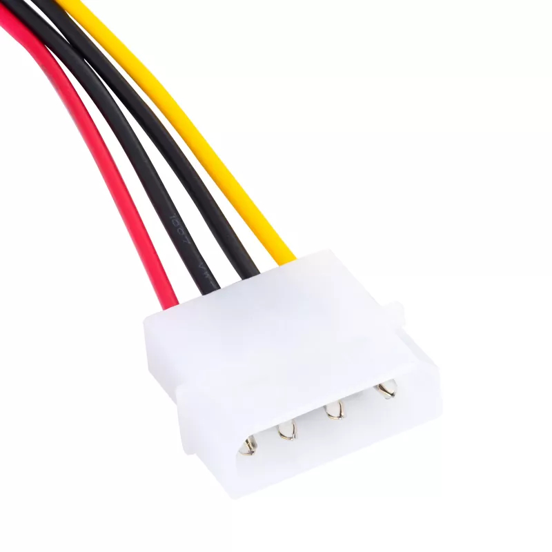Akyga AK-CA-17 cable adaptador de alimentación Molex a SATA, 15 cm