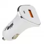 Akyga AK-CH-07 cargador de coche 12/24V 18W USB-A Quick Charge 3.0 5-12V / 1.5-3A blanco