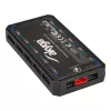 Akyga AK-CA-73 controlador de ventiladores RGB con mando a distancia, 12 conexiones (10 ventiladores + 2 tiras LED), alimentación Molex