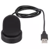 Akyga AK-SW-10 Base de carga para Samsung Galaxy Watch 42/46 mm, Gear S2 / S3, cable Micro-USB a USB 1 m