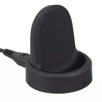 Akyga AK-SW-10 Base de carga para Samsung Galaxy Watch 42/46 mm, Gear S2 / S3, cable Micro-USB a USB 1 m