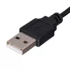 Akyga AK-SW-19 Cable de carga USB con clip para Garmin Forerunner 220, 1 m, negro