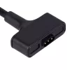 Akyga AK-SW-23 Cable de carga USB magnético para Fitbit Ionic, 1 m, negro