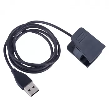 Akyga AK-SW-28 Cable de carga para Fitbit Charge 2, USB-A, 1 m, negro