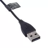 Akyga AK-SW-28 Cable de carga para Fitbit Charge 2, USB-A, 1 m, negro