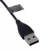 Akyga AK-SW-35 Cable de carga para Fitbit Alta HR, USB-A, 1 m, negro