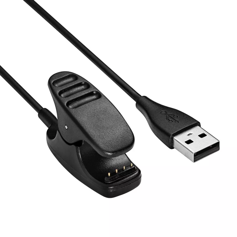 Akyga AK-SW-38 Cable de carga y datos para Suunto 3 / 5 / Fitness / Ambit, USB-A, 1 m, negro