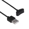Akyga AK-SW-39 Cable de carga magnético para Ticwatch Pro 3 GPS / E3, USB-A, 1 m, negro