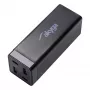 Akyga Charge Brick AK-CH-17 Cargador USB 65 W, 2 x USB-C PD + 2 x USB-A QC 4+, negro