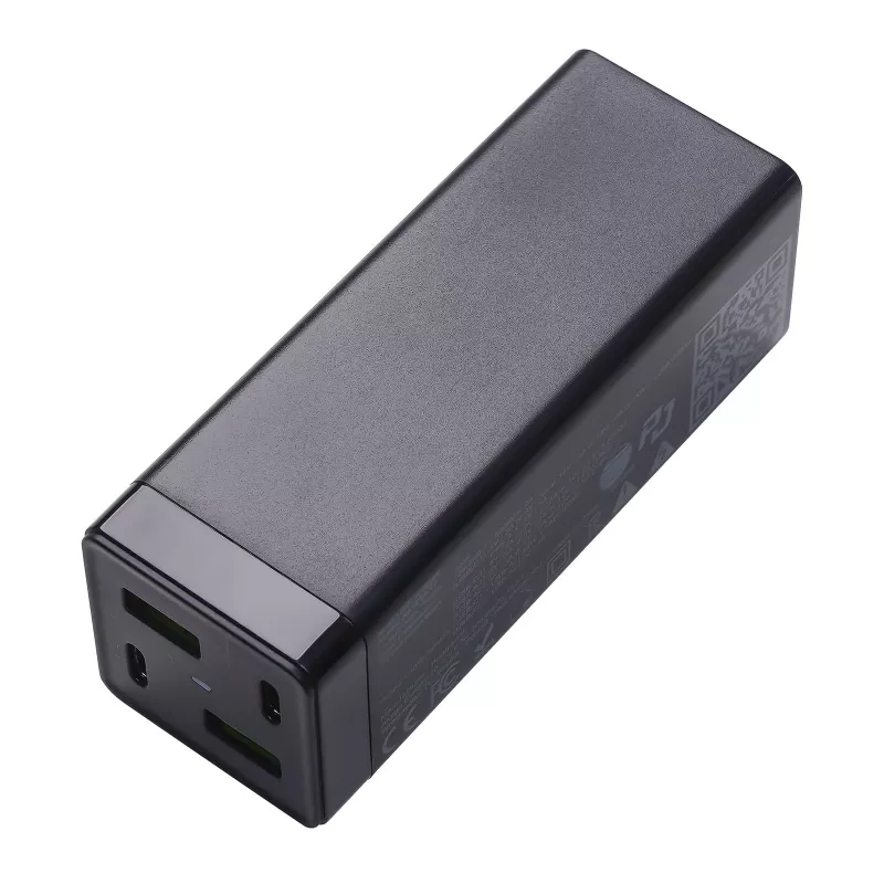 Akyga Charge Brick AK-CH-17 Cargador USB 65 W, 2 x USB-C PD + 2 x USB-A QC 4+, negro