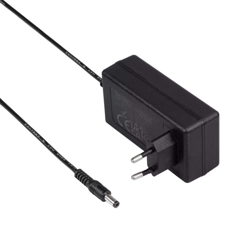 Akyga AK-TB-12 Fuente de alimentación universal, 12 V, 3 A, 36 W, 5,5 x 2,1 mm, 1,4 m