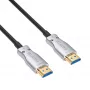 Akyga AK-HD-50L Cable de fibra óptica activo HDMI 2.1 (AOC), 48 Gbit/s, 8K@60Hz / 4K@120Hz, 5 m