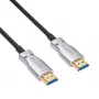 Akyga AK-HD-100L Cable de fibra óptica activo HDMI 2.1 (AOC), 48 Gbit/s, 8K@60Hz / 4K@120Hz, 10 m
