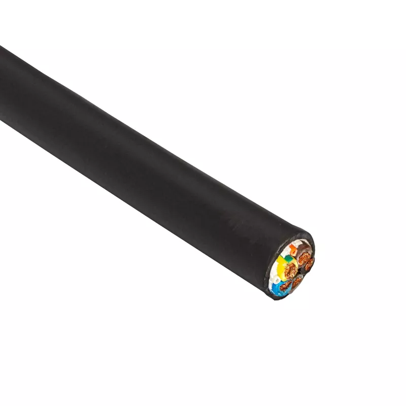 Akyga AK-SC-E12 Cable de carga EV 5 x 6 mm² + 2 x 0,75 mm², trifásico, 32 A, 450/750 V, por metros