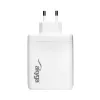 Akyga AK-CH-24 Cargador USB GaN 140 W, 3 x USB-C PD + USB-A, blanco