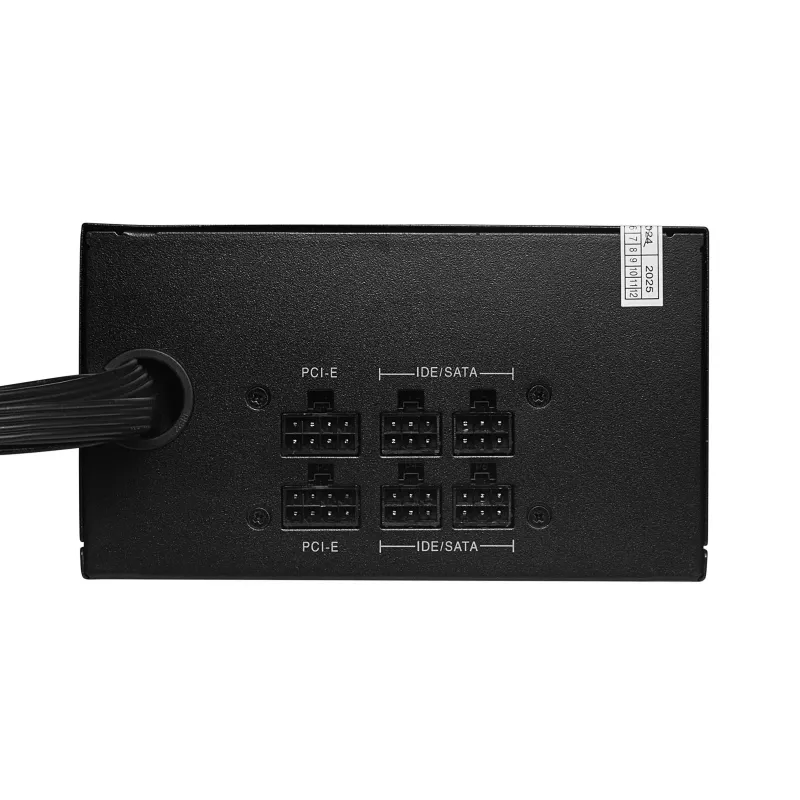 Akyga AK-C2-600 Fuente de alimentación ATX Classic 600 W, semimodular, PFC activo, ventilador de 120 mm