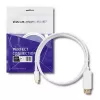 Qoltec cable adaptador USB 3.1 Type-C macho a HDMI Type A macho, 4K, Alternate Mode, 1 m, negro