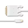 Qoltec Cable Adaptador USB 3.1 Type-C Macho a DVI-D Macho 2m 4K