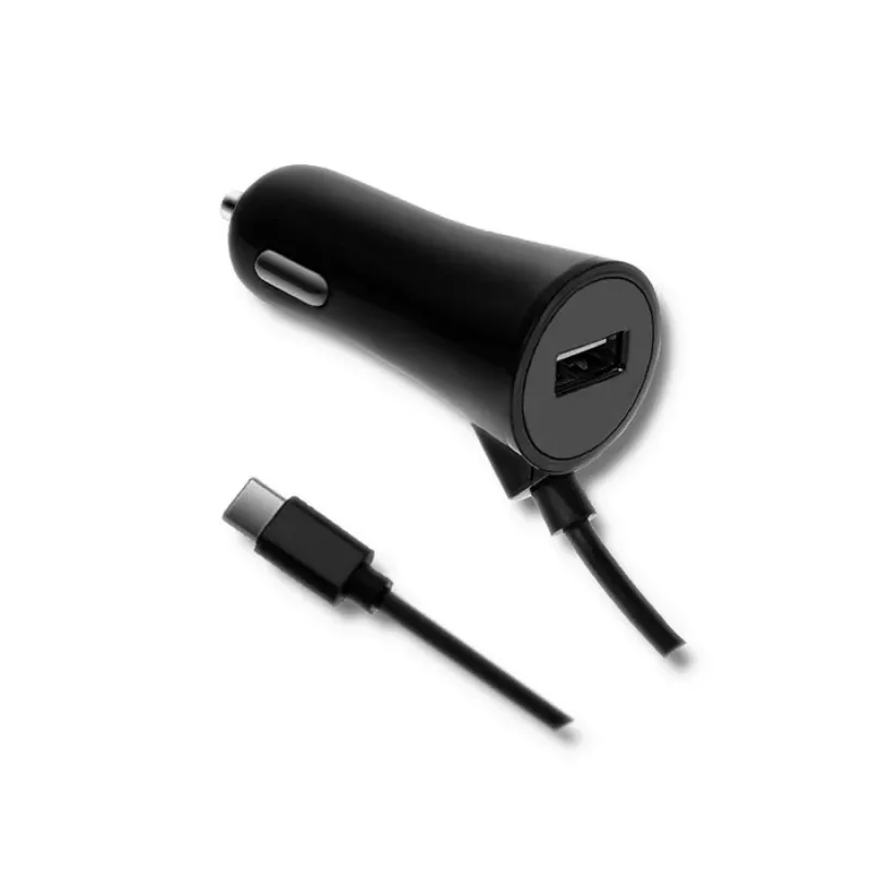 Qoltec Cargador inalámbrico para coche PRO con soporte IR 15W QC 3.0 USB Type-C negro