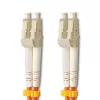 Cable de fibra óptica Qoltec LC/UPC a LC/UPC multimodo OM2 dúplex 20m