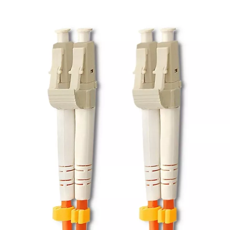 Cable de fibra óptica Qoltec LC/UPC a LC/UPC multimodo OM2 dúplex 20m