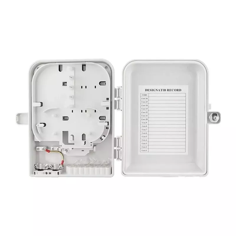 Qoltec Caja de distribución de fibra óptica 1x16