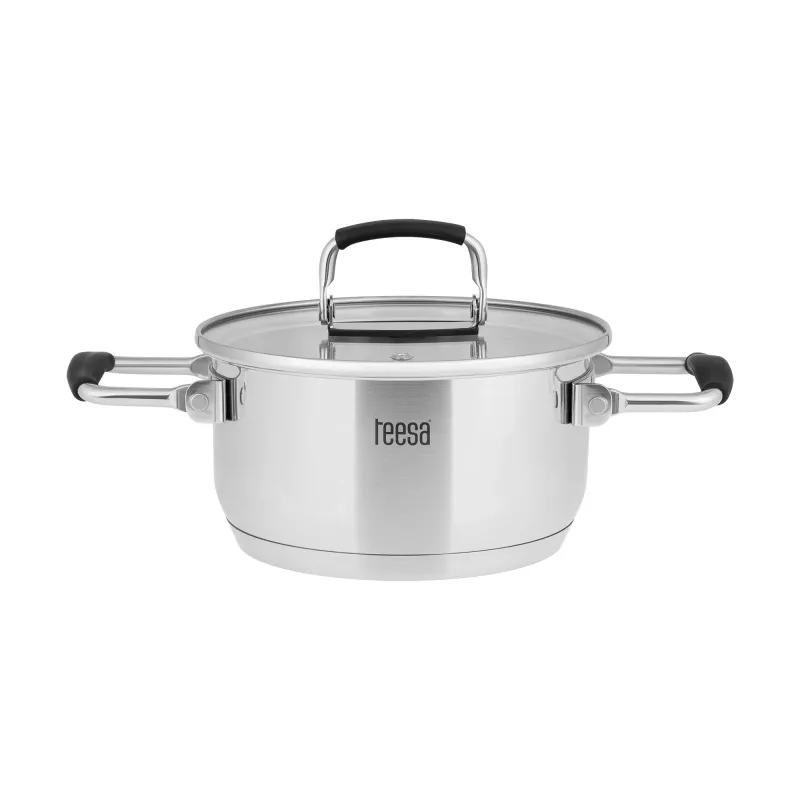 TEESA COOK PRIME juego de 6 ollas, acero inoxidable, apto para inducción