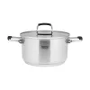 TEESA COOK PRIME juego de 6 ollas, acero inoxidable, apto para inducción