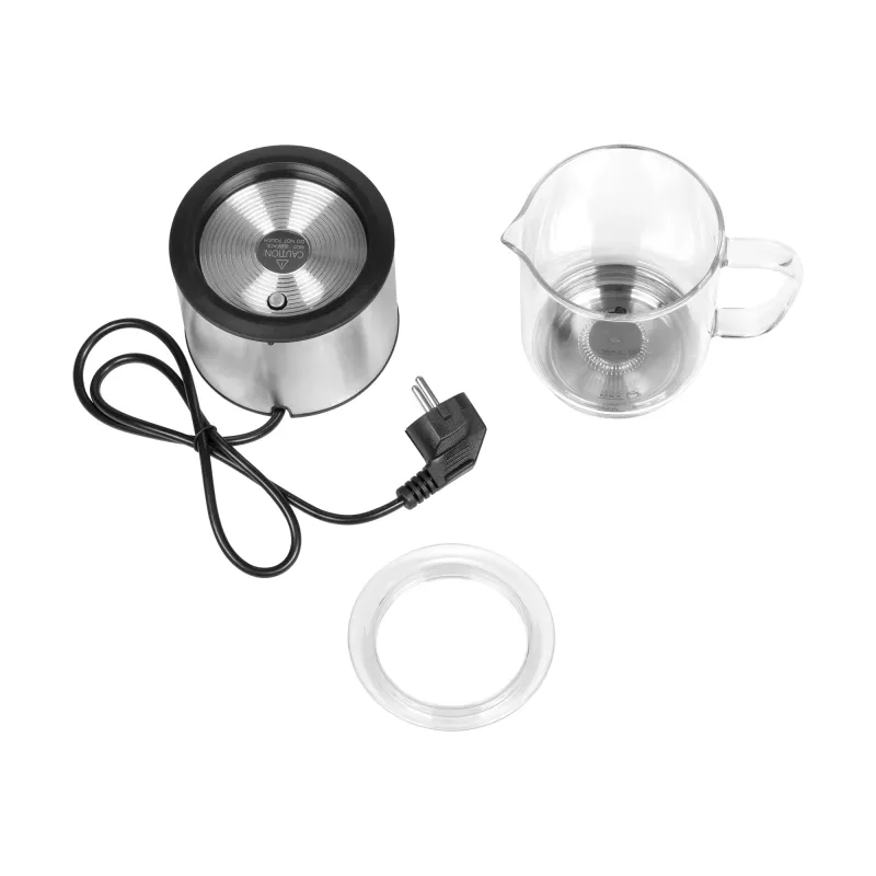 TEESA espumador de leche AROMA F60 500W negro/plata