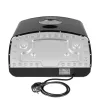 TEESA horno de pizza SUPREME ELITE 2200 W, 450°C, doble calefacción, ventana, LED, 33 cm, múltiples programas de horneado