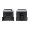 TEESA TSA6002 nevera/congelador profesional con compresor 40L, DC12/24V AC230V, compatible con batería, ruedas grandes, asa resistente, Bluetooth