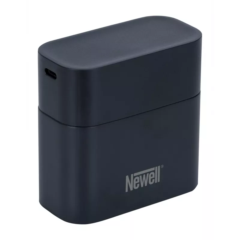 Newell cargador de baterías Li-Ion de 4 canales + 4 pilas AA 2200 mAh Li-Ion