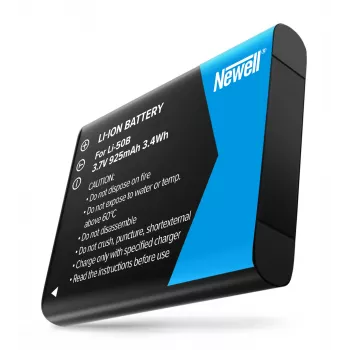 Newell batería de repuesto Li-50B para Pentax