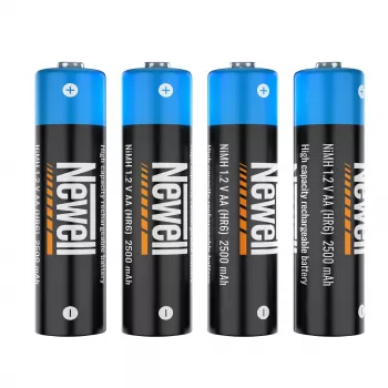 Batería NiMH Newell AA 2500 mAh pack de 4 blíster