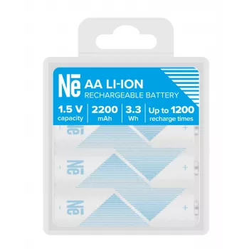 Batería Li-ion Newell AA 2200 mAh pack de 4 blíster